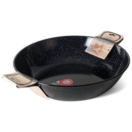 Plat creux Pata negra émaillé 32cm Spécial Induction - Garcima