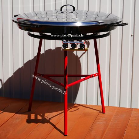 Kit à paella pour 50 personnes - Poêle émaillée