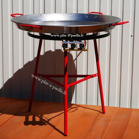 Kit à paella pour 85 personnes - Poêle acier