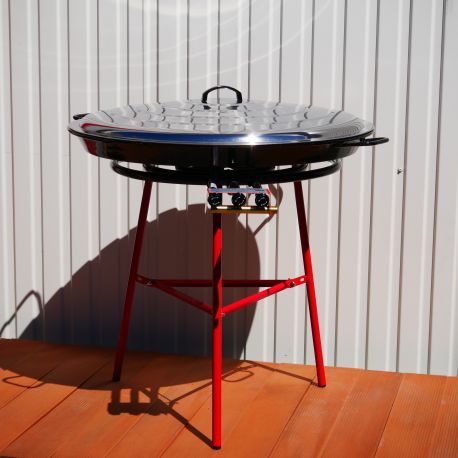 Kit à paella pour 30 personnes - poêle émaillée