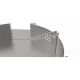 BBQ100 Pare flamme inox pour réchauds diamètre 800mm et 900mm