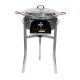 BBQ45 pare flamme inox pour réchauds diamètre 300mm à 400mm