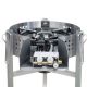 BBQ45 pare flamme inox pour réchauds diamètre 300mm à 400mm