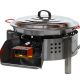 Kit à paella - BBQ INOX 45 cm - Plat acier - Couvercle- pour 12 personnes 