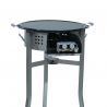 Kit plancha fonte émaillée 65cm - bbq45 inox - Thermocouple 
