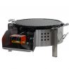 Kit plancha fonte émaillée 52cm - bbq45 inox