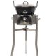 Kit friteuse pro à gaz bbq40- 11 litres - 40 cm
