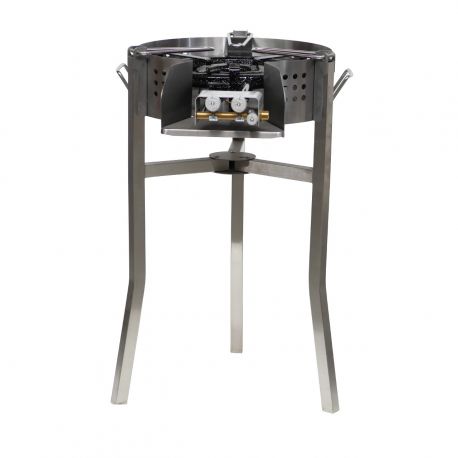 BBQ45 pare flamme inox pour réchauds diamètre 300mm à 400mm