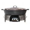 Kit tartiflette -bbq70 - Plat fonte 80cm - rechaud pro