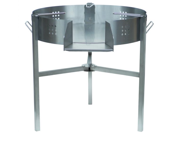 BBQ60 pare flamme inox pour réchauds diamètre 400mm à 550mm