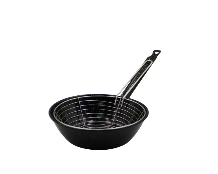 Poêle à frire émaillée 24cm 