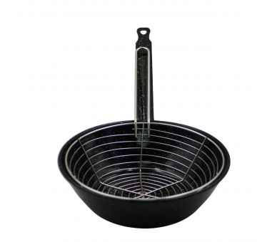 Poêle à frire émaillée 24cm 