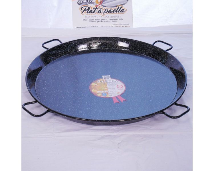 Plat à Paella émaillé 85cm Garcima pour 45 personnes