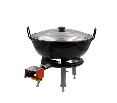 kit poele creuse 38cm - 14 personnes