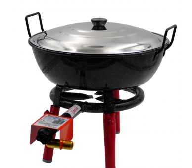 kit poele creuse 38cm - 14 personnes