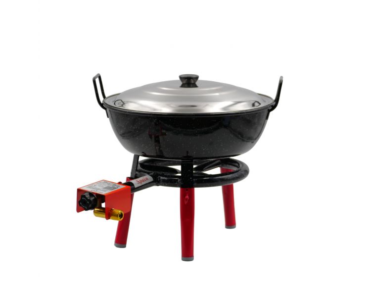 kit poele creuse 40cm - 16 personnes