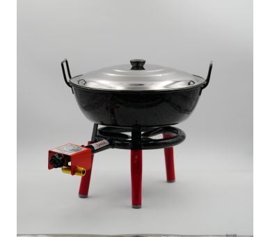 kit poele creuse 65cm - 70 personnes