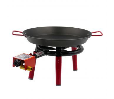 Kit à paella pour 10 personnes - Poêle anti adhésive et couvercle inox