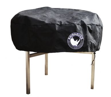 Kit à paella 50 personnes - Pare-flammes 70cm inox - Plat acier 90cm - Couvercle inox 