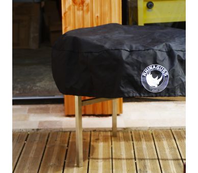Kit à paella - BBQ70 pour 85 personnes - Plat émaillé 100 cm - veilleuse - thermocouple - couvercle inox