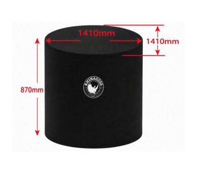 Housse longue Imperméable pour kit avec plat 115cm