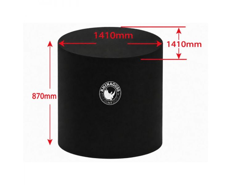 Housse longue Imperméable pour kit avec plat 115cm