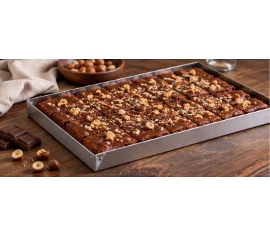 Grand plateau de cuisson 28 x 42cm en aluminium
